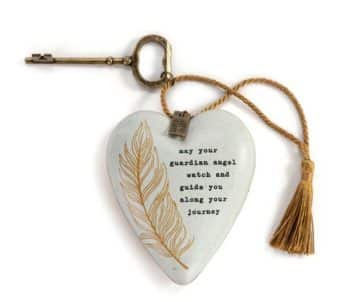 Art Heart - 10cm/4" Guardian Angel