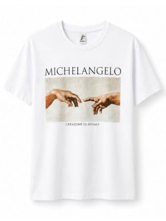 T-shirt white hands_Size M