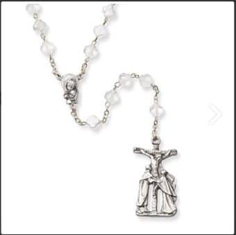 Passion Rosary With Figural Crucifix Roman Giftware - 48cm/19"