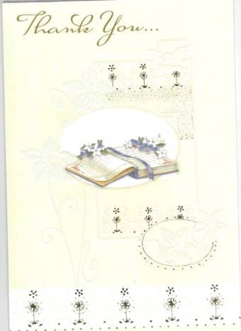 Card: Thank You
