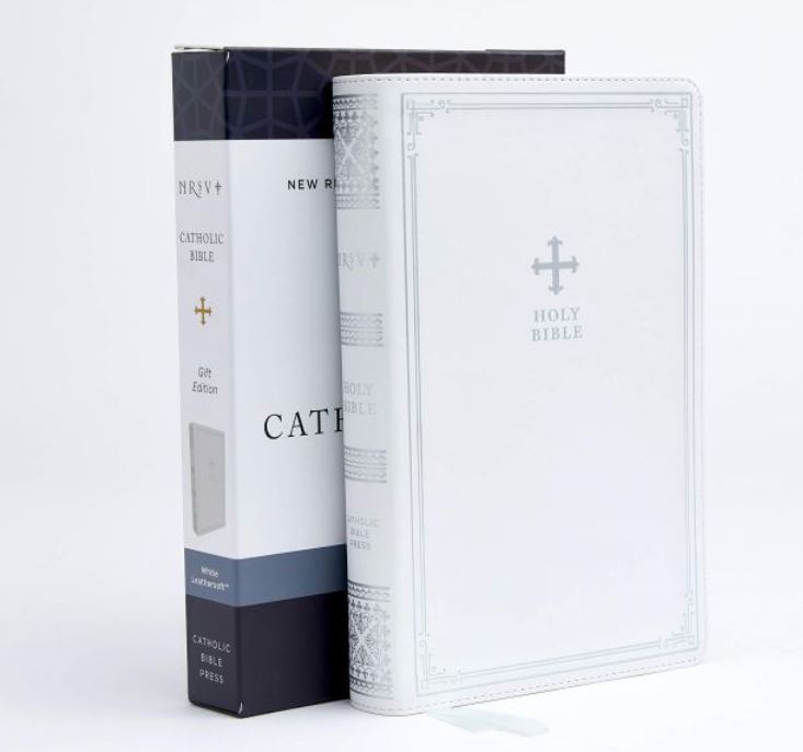 Nrsv Catholic Bible Gift Edition White