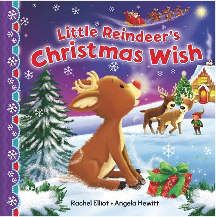 The Little Reindeer's Christmas Wish Board Book