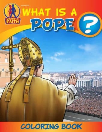 What Is a Pope? Colouring Book