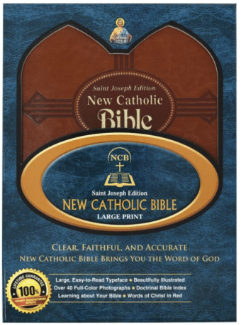 New Catholic Bible Brown (Large Type) Gift Edition