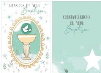 Baptism Card - Blessings