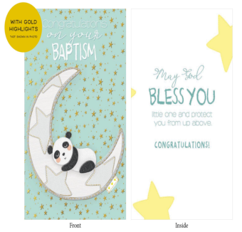 BAPTISM CARD