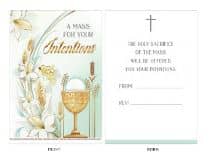Mass Intention Card Living