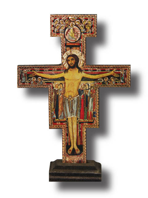 San Damiano Crucifix Standing 150 X 100mm