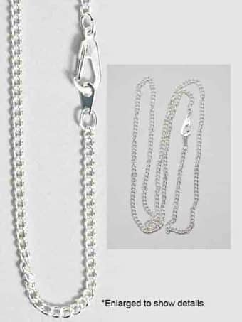 Silver Plated Chain - 24'