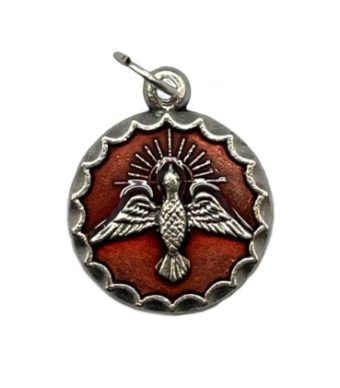 Medal - Confirmation Holy Spirit Red