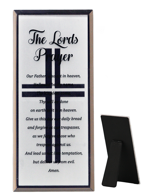 Mirror Plaques - the Lord's Prayer