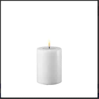 Deluxe Homeart Led Candle - White 7.5x10