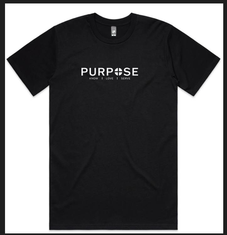 Purpose Black T Large